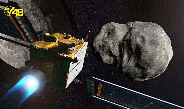 Uzay Gemisi Bir Asteroide Çarpacak...27 Eylül'de Canlı Yayınlanacak