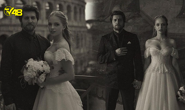 İpek Filiz Yazıcı ile Ufuk Beydemir dünya evine girdi! İşte Roma'daki sürpriz evlilikten ilk kareler...