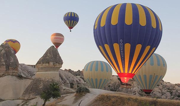 Kapadokya'da Feci Balon Kazası 2 ölü 3 yaralı