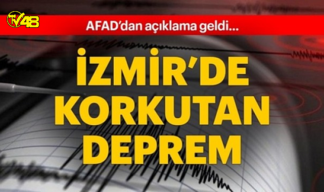 Son dakika... İzmir'de 4.9'luk deprem! Manisa, Balıkesir, Denizli, Aydın'da da hissedildi