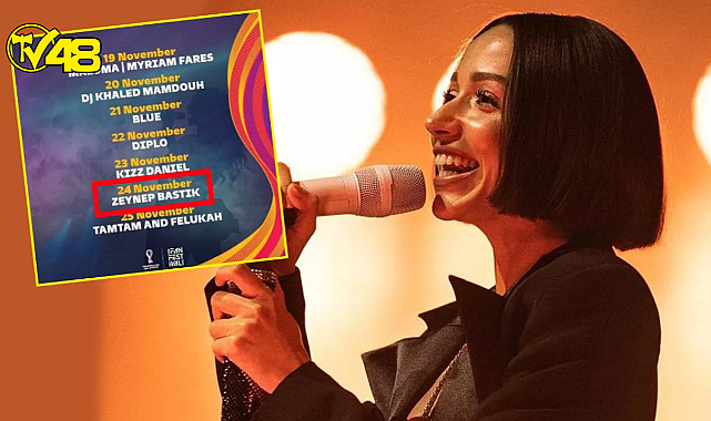 Zeynep Bastık Katar Dünya Kupası'nda Nicki Minaj, Maluma, BTS, J Balvin ve Shakira gibi dünyaca ünlü isimlerle aynı sahneye çıkacak