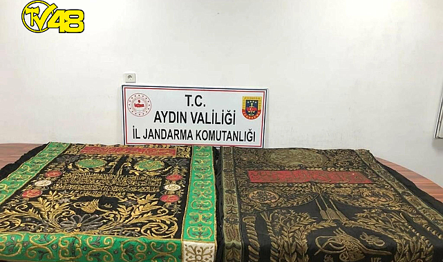 18'İNCİ YÜZYILDAN KABE ÖRTÜLERİ ELE GEÇİRİLDİ