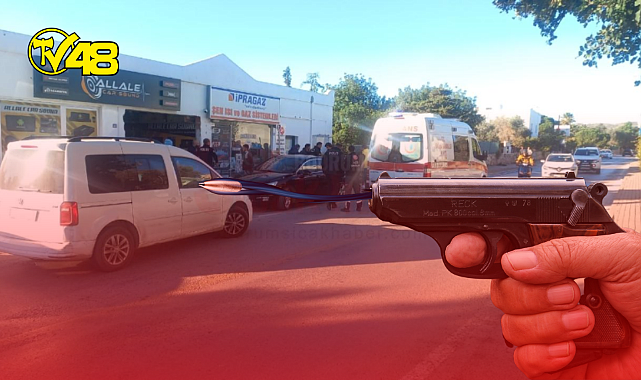 Bodrum'da güpegündüz kurşunlu saldırı!