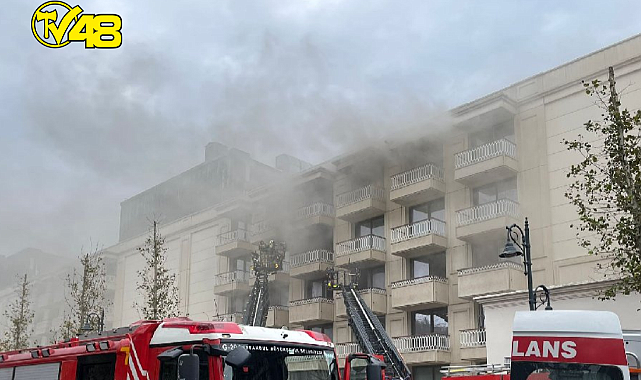 ÇIRAĞAN SARAYI'NDA YANGIN