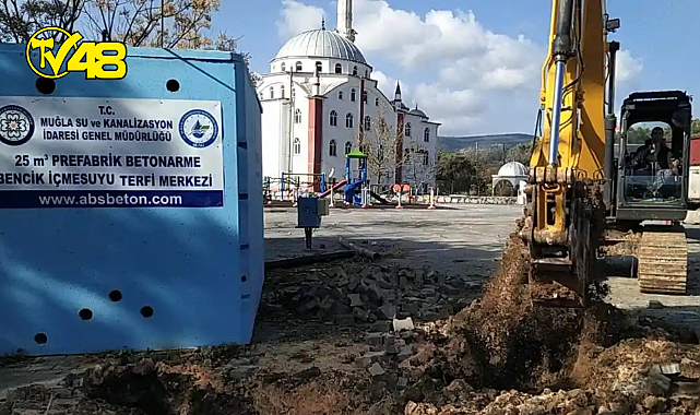 MUSKİ, Yatağan'da 2 bin kişiye kesintisiz içme suyu sağladı