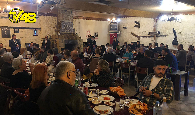 MİLAS BELEDİYE BAŞKANI MUHAMMET TOKAT 10 OCAK GAZETECİLER GÜNÜNDE BASIN MENSUPLARINA YEMEK DÜZENLEDİ