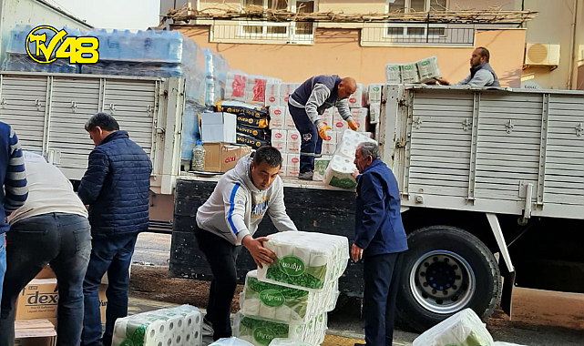 13'ÜNCÜ YARDIM ARACI DEPREM BÖLGESİNE SEVK EDİLDİ