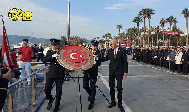 MARMARİS ATATÜRK'ÜN GELİŞİNİ HÜZÜNLÜ KUTLADI