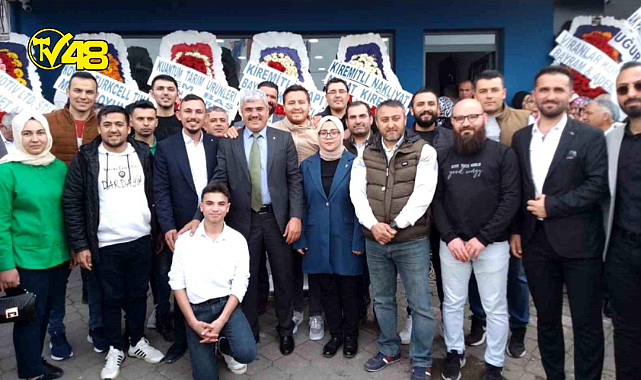 AK Parti Fethiye İlçe Başkanlığı'nda devir teslim töreni gerçekleştirildi