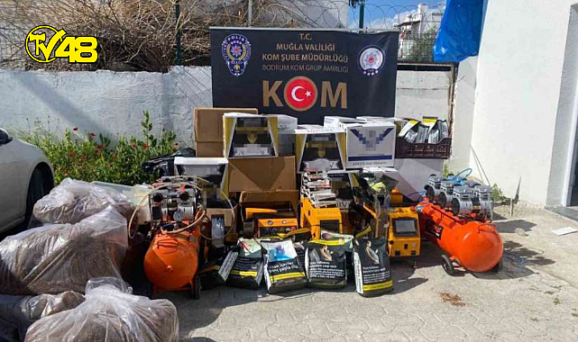 Bodrum'da bahar operasyonları: 10 kişi gözaltına alındı!