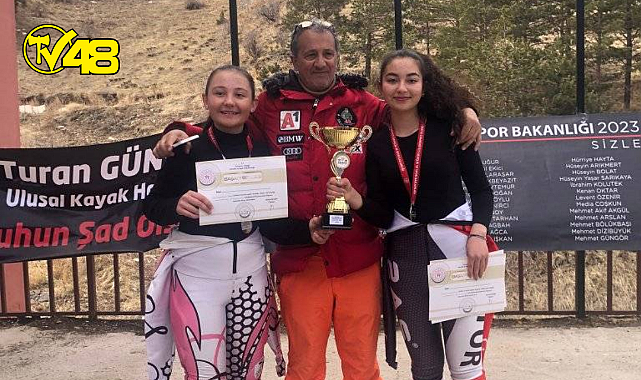 DENİZLİ'YE KAYAK SPORUNDA 2 MADALYA