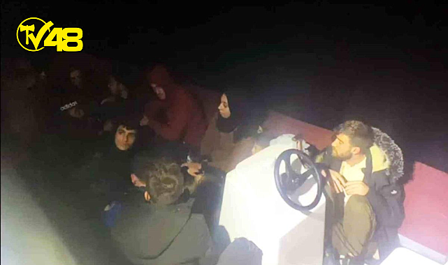 Fethiye'de 15 düzensiz göçmen yakalandı