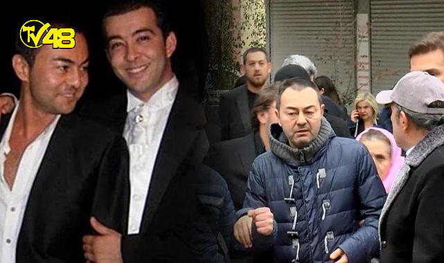 Kardeşinin cenazesinde güçlükle ayakta durdu! Serdar Ortaç'ın kardeşi Serkan Ortaç son yolculuğuna uğurlandı!