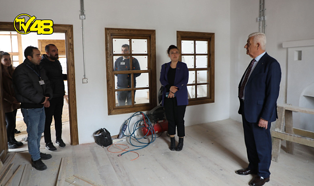 Menteşe'de bulunan Ağa Bahçesi Konağı Çalışmalarında Sona Gelindi