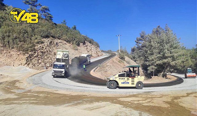 BÜYÜKŞEHİR MENTEŞE'NİN KIRSAL MAHALLELERİNDE YOLLARI YENİLİYOR