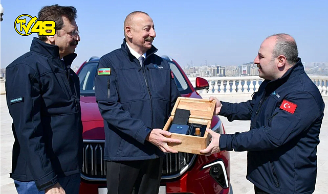İkinci Togg Azerbaycan Cumhurbaşkanı Aliyev'e