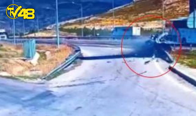 DİNLENME TESİSİNE GİRMEK İSTEYEN ŞÖFÖR BARİYERLERE OK GİBİ SAPLANDI! 3 KİŞİ YARALANDI