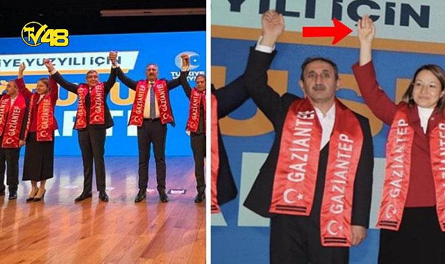 HÜDA PAR'IN ADAYI, AK PARTİLİ KADIN VEKİLİN ELİNİ TUTMADI