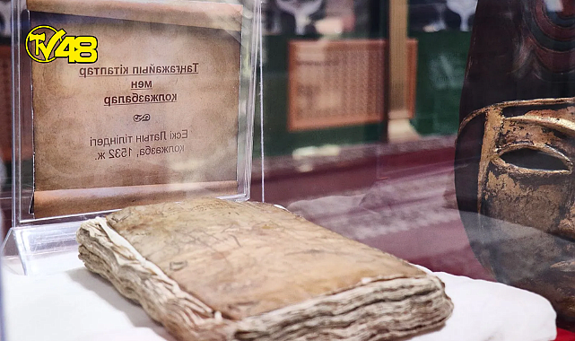 Kazakistanda'da kapağı insan derisiyle kaplı gizemli kitabın 10 sayfası okunabildi!