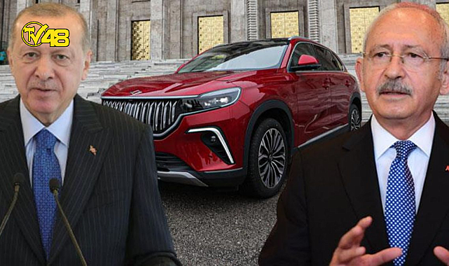"KILIÇDAROĞLU'NA TOGG HEDİYE ETMEYİ DÜŞÜNÜYOR MUSUNUZ?" SORUSUNA ERDOĞAN'DAN YANIT: PARASINI VERİP ALIR