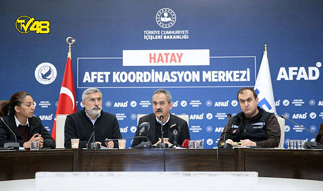 MEB AÇIKLADI: 24 NİSAN İTİBARIYLA HATAY VE ADIYAMAN'DAKİ TÜM OKULLAR AÇILACAK