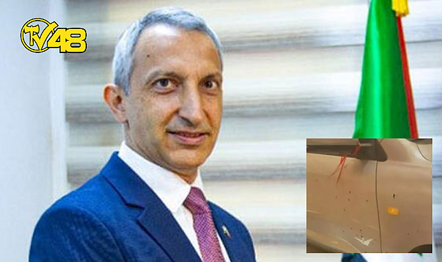 TÜRKİYE'NİN HARTUM BÜYÜKELÇİSİ İSMAİL ÇOBANOĞLU'NUN ARACINA ATEŞ AÇILDI