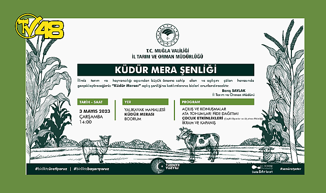 BODRUM YALIKAVAK'IN EN DEĞERLİ MERASI KÜDÜR'DE MERA ŞENLİĞİ VAR!