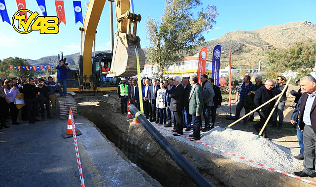 BÜYÜKŞEHİR, MUĞLA'NIN İÇME SUYU ALTYAPISINI YENİLİYOR