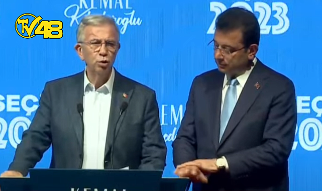 İMAMOĞLU: "BİZ ÖNDEYİZ"