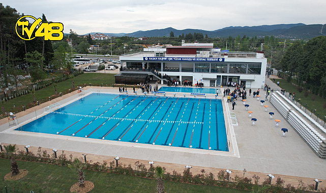 MUĞLA BELEDİYE BAŞKANI GÜRÜN, YATAĞAN YÜZME HAVUZU VE SPOR TESİSİNİN AÇILIŞINI YAPTI!