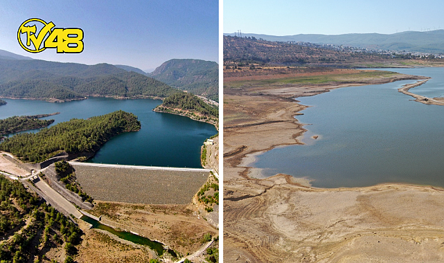 MUĞLA'DA BARAJLAR SON DÖRT YILIN EN DÜŞÜK SEVİYESİNDE