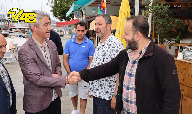 BAŞKAN OKTAY, SELİMİYE VE BOZBURUN'DA İNCELEMELERDE BULUNDU