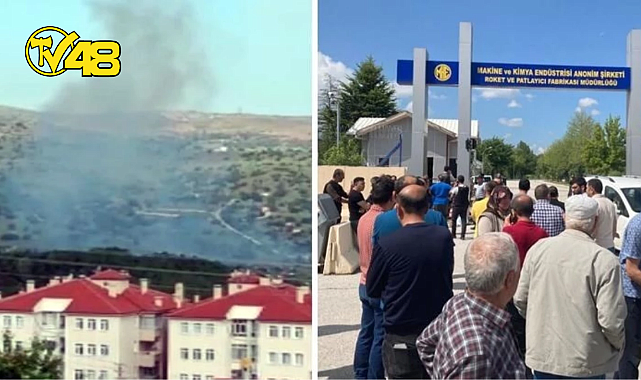 ANKARA'DA ROKET FABRİKASINDA PATLAMA! 5 İŞÇİ ŞEHİT OLDU