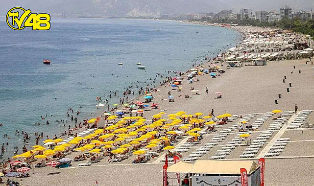 ANTALYA VE MUĞLA TÜRKİYE'NİN EN SICAK YERLERİ OLDU