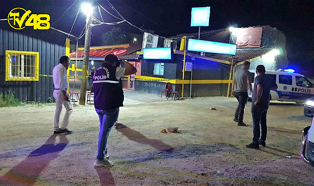 GAZİNODA SİLAHLI KAVGA  1 ÖLÜ 2 YARALI