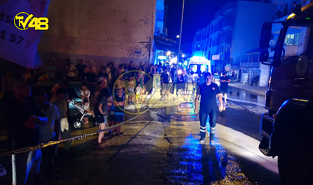 MİLAS'TA YANGIN: EV KÜLE DÖNDÜ