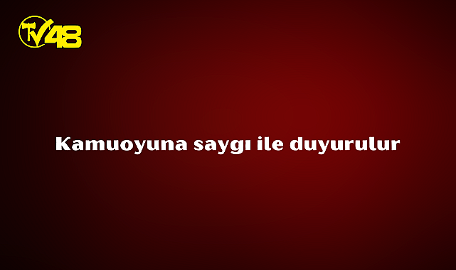 MUĞLA BELEDİYESİ'NDEN KAVAKLIDERE İMAR PLANI AÇIKLAMASI
