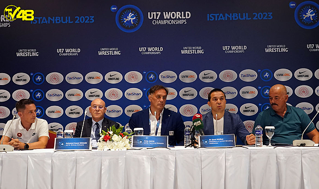 U17 DÜNYA GÜREŞ ŞAMPİYONASI'NIN TANITIM TOPLANTISI GERÇEKLEŞTİ