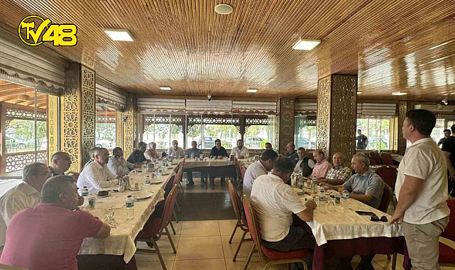 SİMAV İLÇE TARIM VE ORMAN MÜDÜRÜ MURAT TOKDEMİR'E VEDA YEMEĞİ!