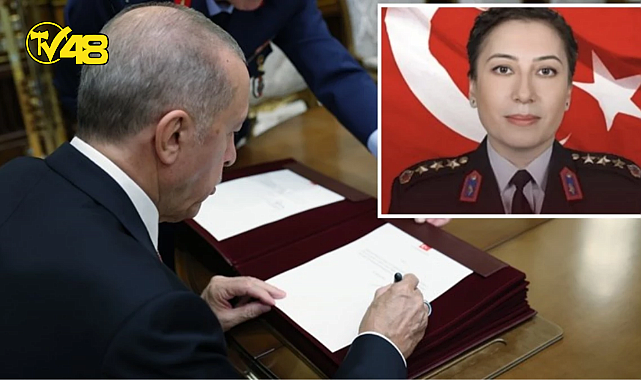 TSK'DA İLK DEFA KADIN GENERAL ATAMASI YAPILDI