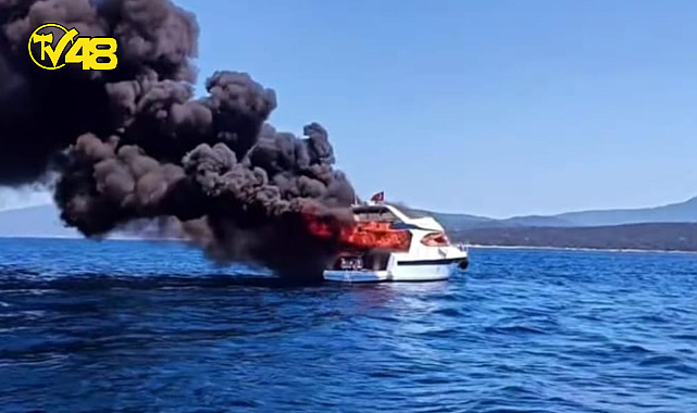 TÜRKBÜKÜ'NDE TEKNE YANGINI