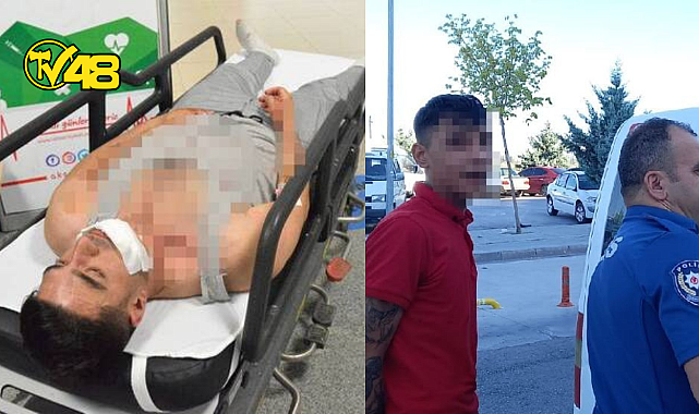 YOLCU OTOBÜSÜNDE KENDİSİNİ UYARAN YOLCUYA PALA İLE SALDIRDI