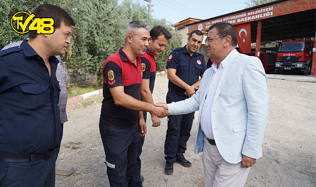 BAŞKAN TOKAT İTFAİYE HAFTASINI KUTLADI