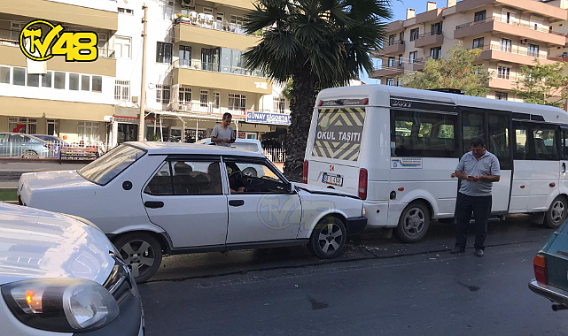 MİLAS HALİL BEY BULVARI'NDA ZİNCİRLEME KAZA!