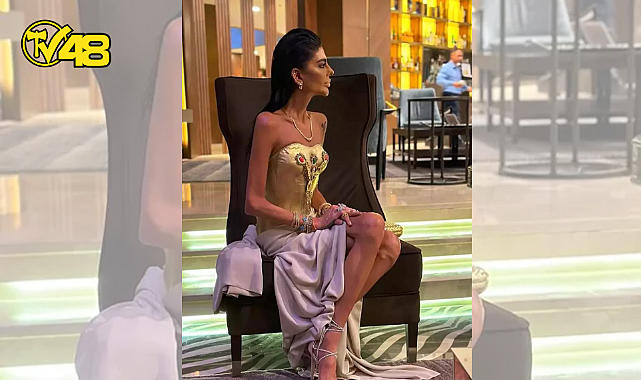 ZAYIFLIĞIYLA DİLLERDEN DÜŞMEYEN SÜREYYA YALÇIN 3 MİLYON TL'LİK ALTIN KAPLAMA ELBİSE GİYDİ!