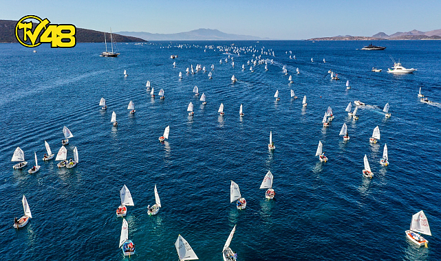 BODRUM ULUSLARARASI OPTİMİST YARIŞLARI START ALDI