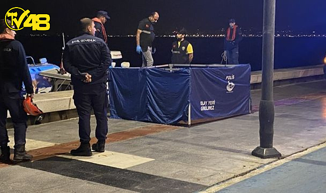İZMİR'DE AYAĞINA BİDON BAĞLI ERKEK CESEDİ BULUNDU