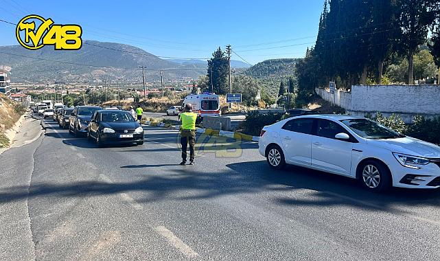 MİLAS-BODRUM KARAYOLUNDA ARAÇ YAYAYA ÇARPTI