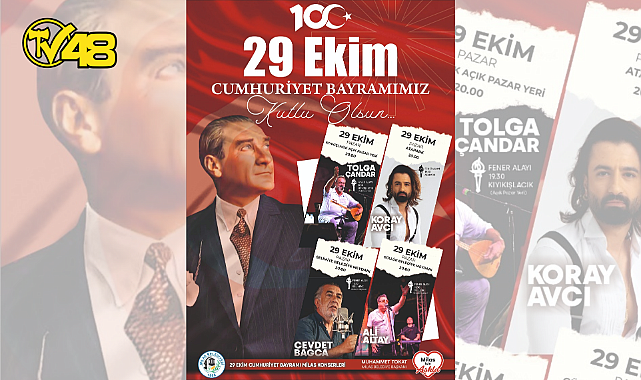 MİLAS'IN DÖRT BİR YANINI 100. YILIN GURURU SARACAK