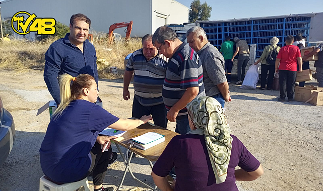MİLAS ZİRAAT ODASI BAŞKANLIĞI, ATAKS CİNSİ YUMURTA TAVUKLARININ İLK DAĞITIMINI GERÇEKLEŞTİRDİ